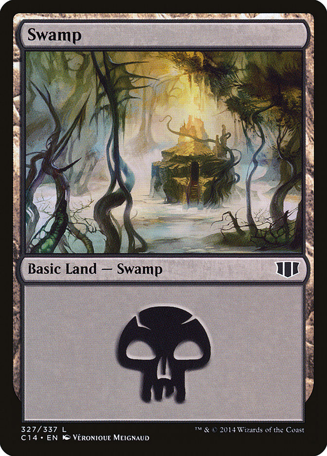 Swamp (327) [Commander 2014] | Good Games Adelaide SA