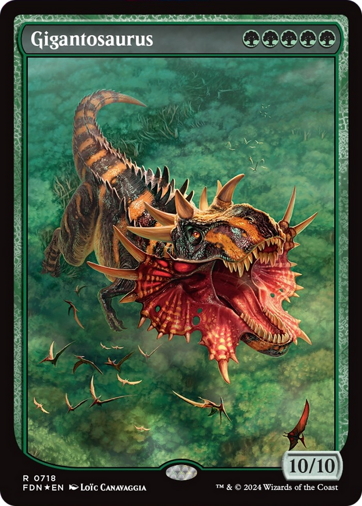 Gigantosaurus (Full Art) [Foundations] | Good Games Adelaide SA