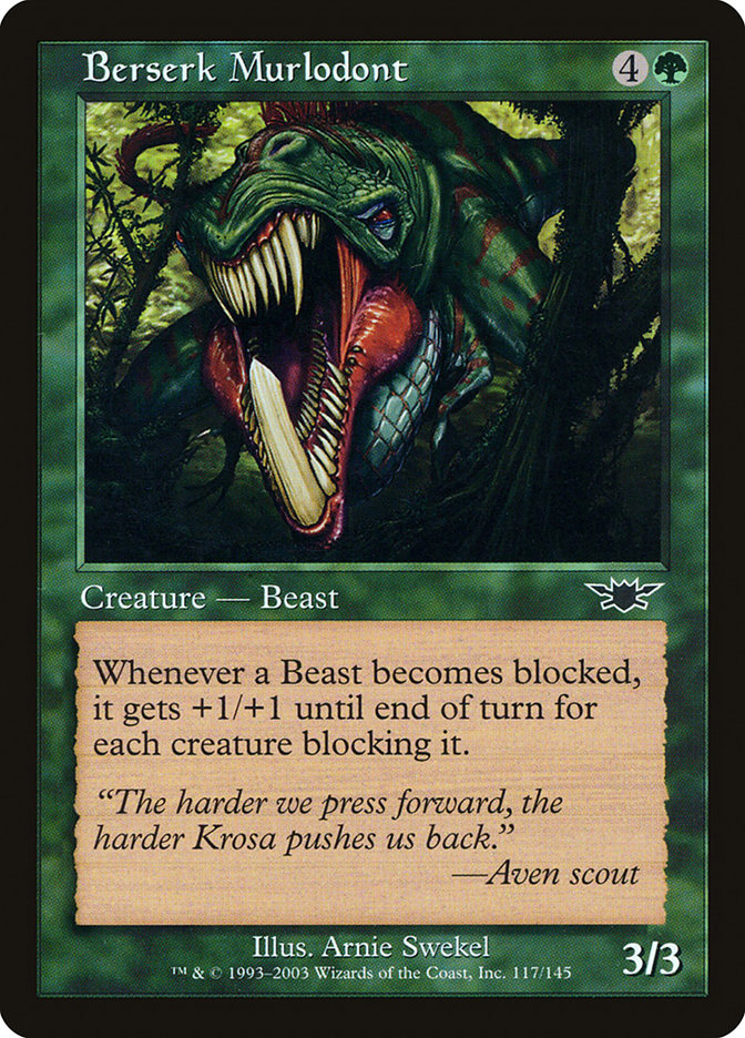 Berserk Murlodont 117 (Legions)  - Foil | Good Games Adelaide SA