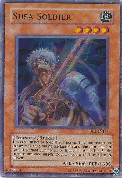 Susa Soldier [DB2-EN178] Super Rare | Good Games Adelaide SA