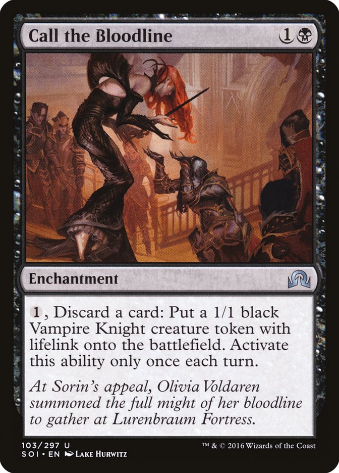Call the Bloodline 103 (Shadows over Innistrad)  | Good Games Adelaide SA