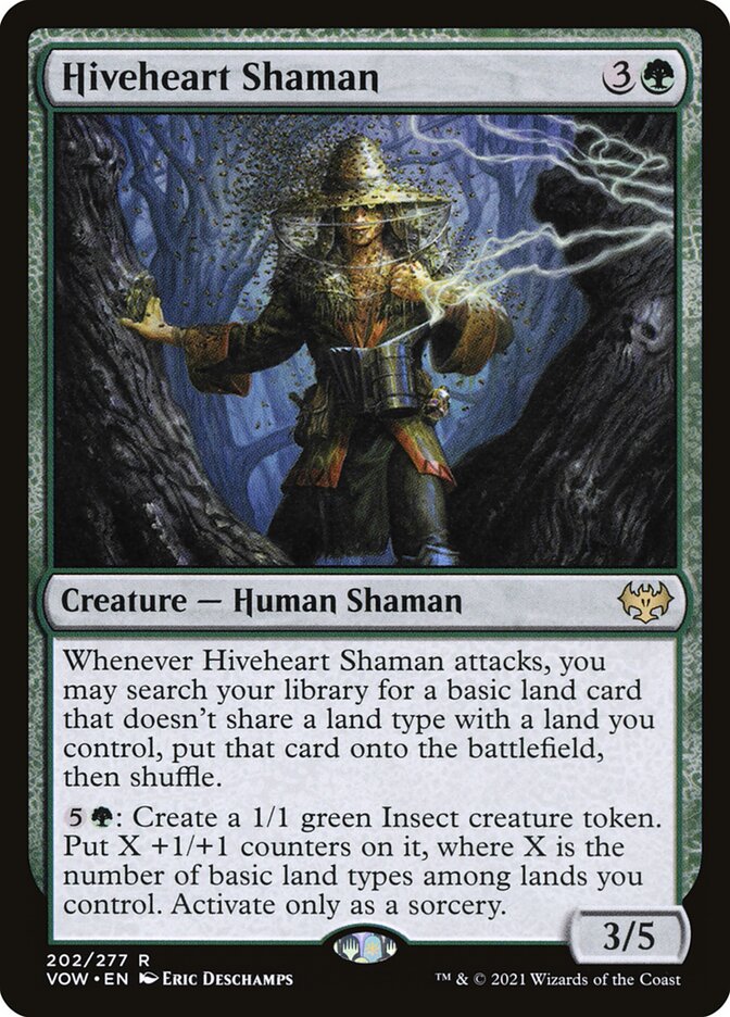 Hiveheart Shaman 202 (Innistrad: Crimson Vow)  - Foil | Good Games Adelaide SA