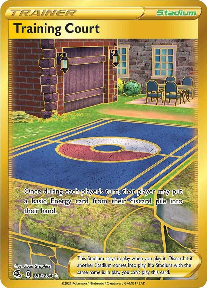 Training Court Secret 282/264 (SWSH08: Fusion Strike)  - Holofoil | Good Games Adelaide SA
