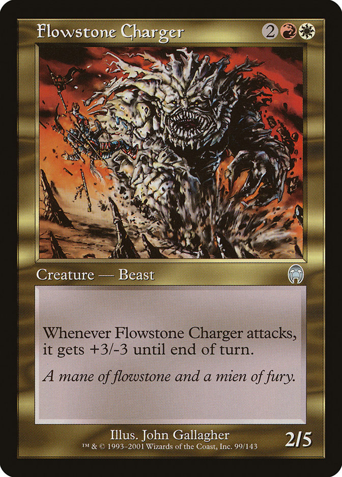Flowstone Charger 99 (Apocalypse)  - Foil | Good Games Adelaide SA