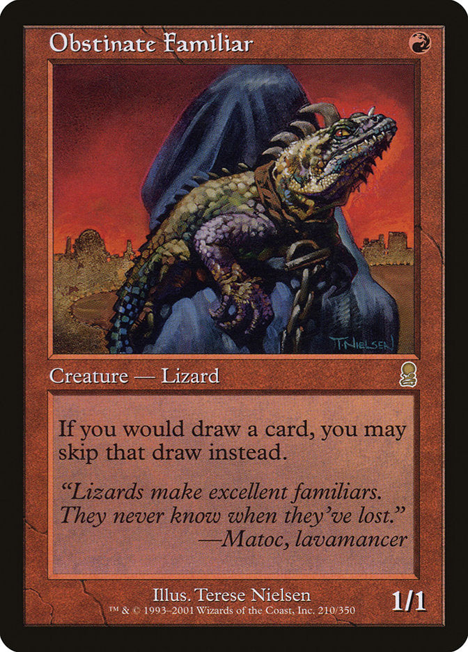 Obstinate Familiar 210 (Odyssey)  - Foil | Good Games Adelaide SA