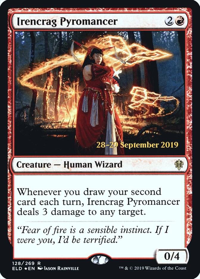 Irencrag Pyromancer 128 (Prerelease Cards)  - Foil | Good Games Adelaide SA