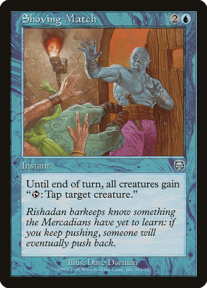 Shoving Match [Mercadian Masques] | Good Games Adelaide SA