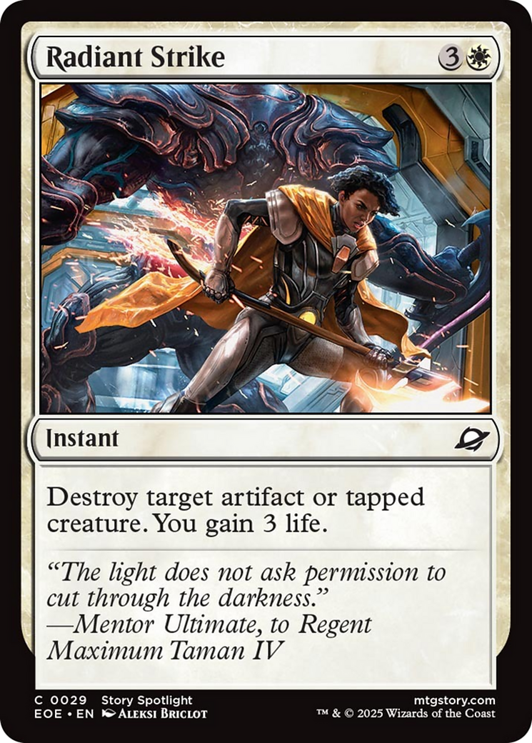 Radiant Strike [Edge of Eternities] | Good Games Adelaide SA