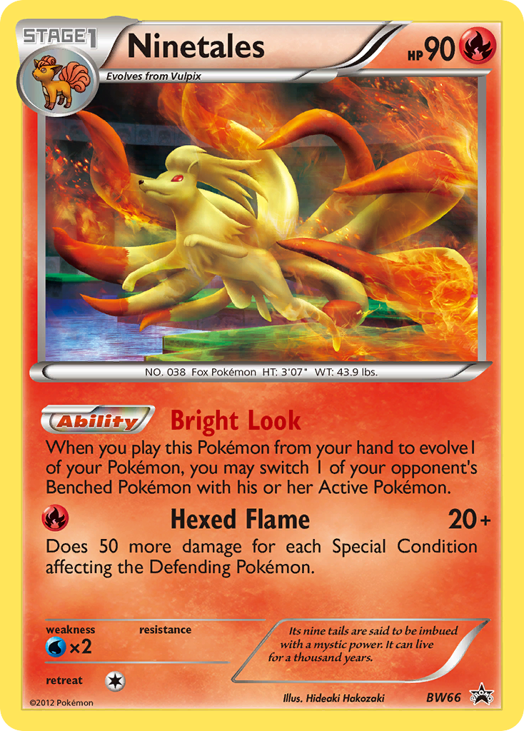Ninetales (BW66) [Black & White: Black Star Promos] | Good Games Adelaide SA