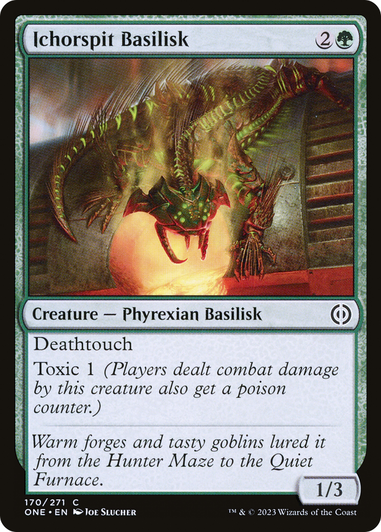 Ichorspit Basilisk [Phyrexia: All Will Be One] | Good Games Adelaide SA