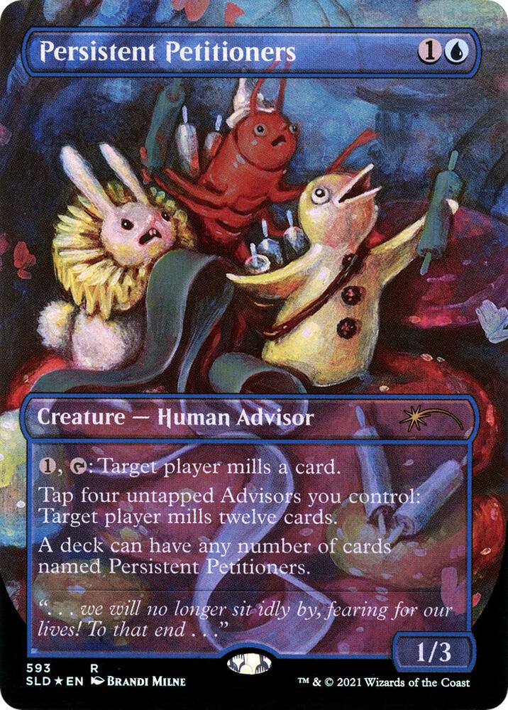 Persistent Petitioners 593 593 (Secret Lair Drop Series)  - Foil | Good Games Adelaide SA