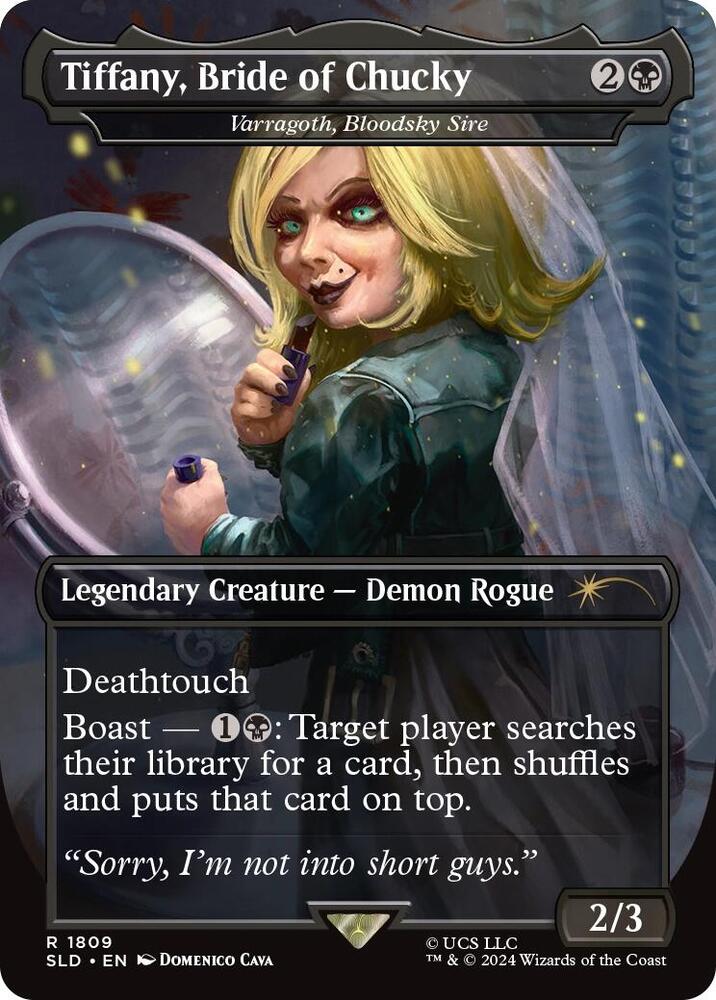 Tiffany Bride of Chucky Varragoth Bloodsky Sire 1809 (Secret Lair Drop Series)  | Good Games Adelaide SA