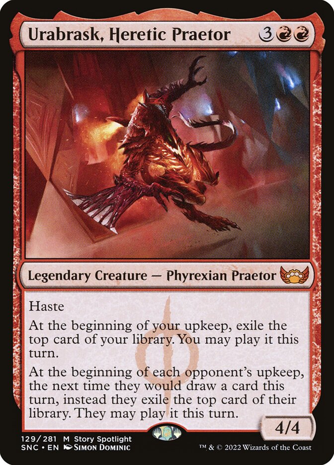Urabrask, Heretic Praetor 129 (Streets of New Capenna)  | Good Games Adelaide SA