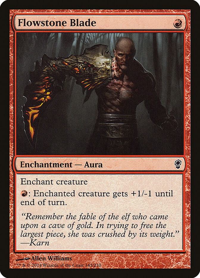 Flowstone Blade 143/210 (Conspiracy)  - Foil | Good Games Adelaide SA