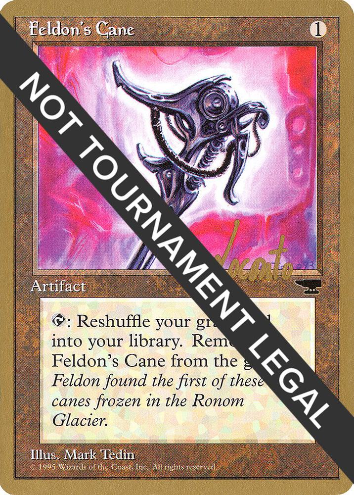 Feldons Cane 1996 Michael Loconto CHR  (World Championship Decks)  | Good Games Adelaide SA