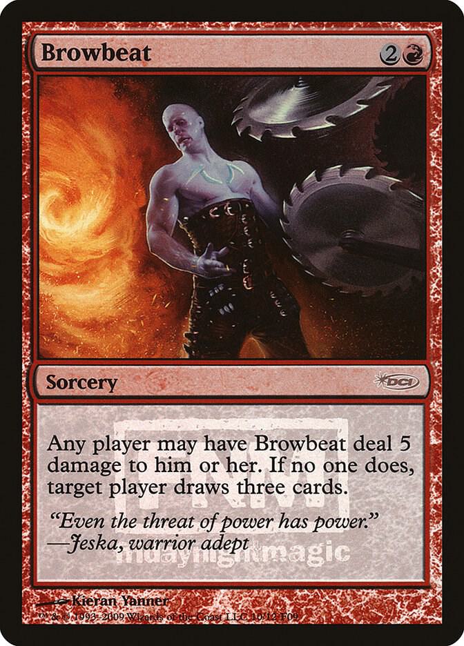 Browbeat 10 (FNM Promos)  - Foil | Good Games Adelaide SA