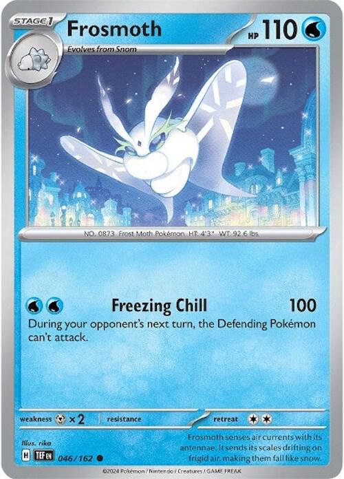 Frosmoth 046/162 (SV05: Temporal Forces)  - Reverse Holofoil | Good Games Adelaide SA