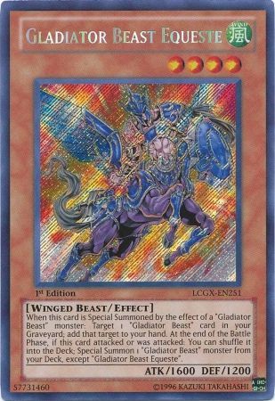 Gladiator Beast Equeste [LCGX-EN251] Secret Rare | Good Games Adelaide SA