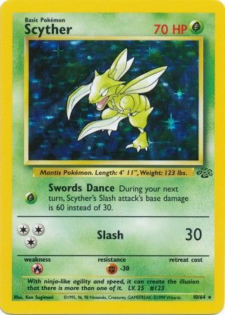 Scyther (10/64) [Jungle Unlimited] | Good Games Adelaide SA
