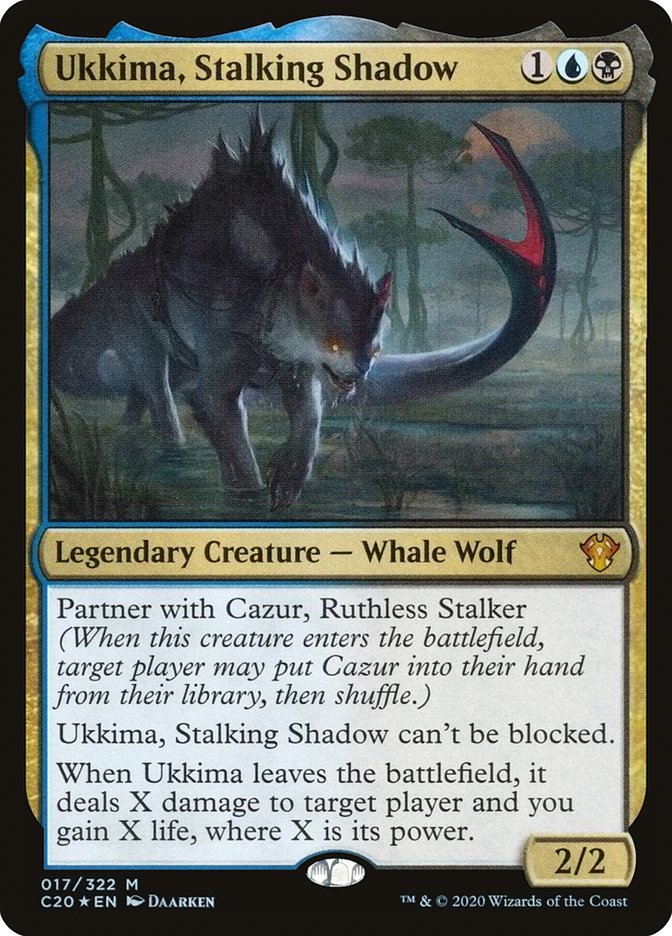 Ukkima, Stalking Shadow [Commander 2020] | Good Games Adelaide SA