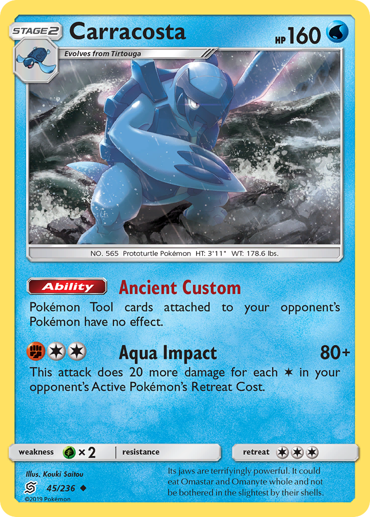 Carracosta (45/236) [Sun & Moon: Unified Minds] | Good Games Adelaide SA