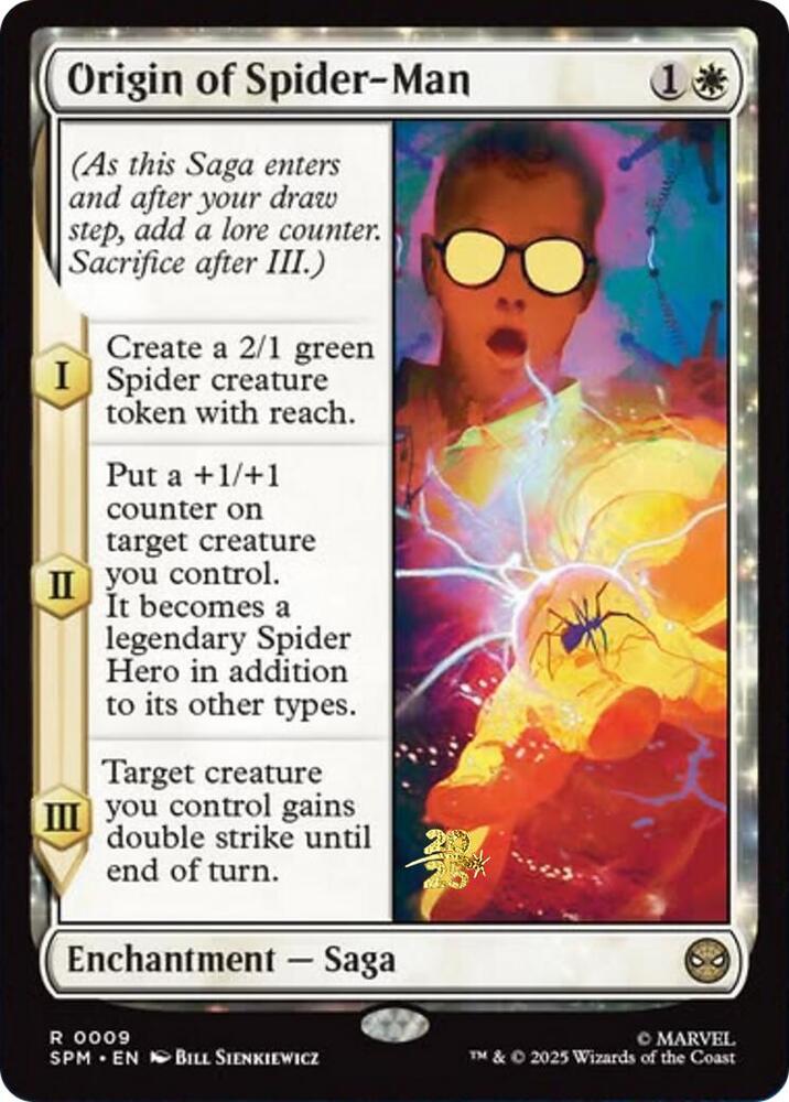 Origin of Spider Man 9 (Prerelease Cards)  - Foil | Good Games Adelaide SA