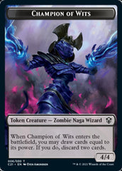 Eldrazi // Champion of Wits Token [Commander 2021 Tokens] | Good Games Adelaide SA