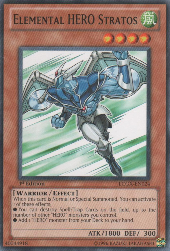 Elemental HERO Stratos [LCGX-EN024] Common | Good Games Adelaide SA