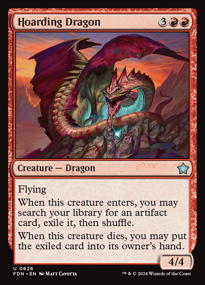 Hoarding Dragon 626 (Foundations)  | Good Games Adelaide SA