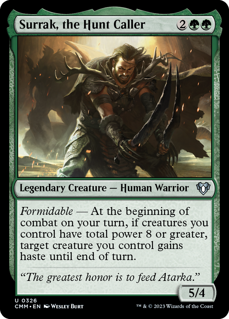 Surrak, the Hunt Caller [Commander Masters] | Good Games Adelaide SA
