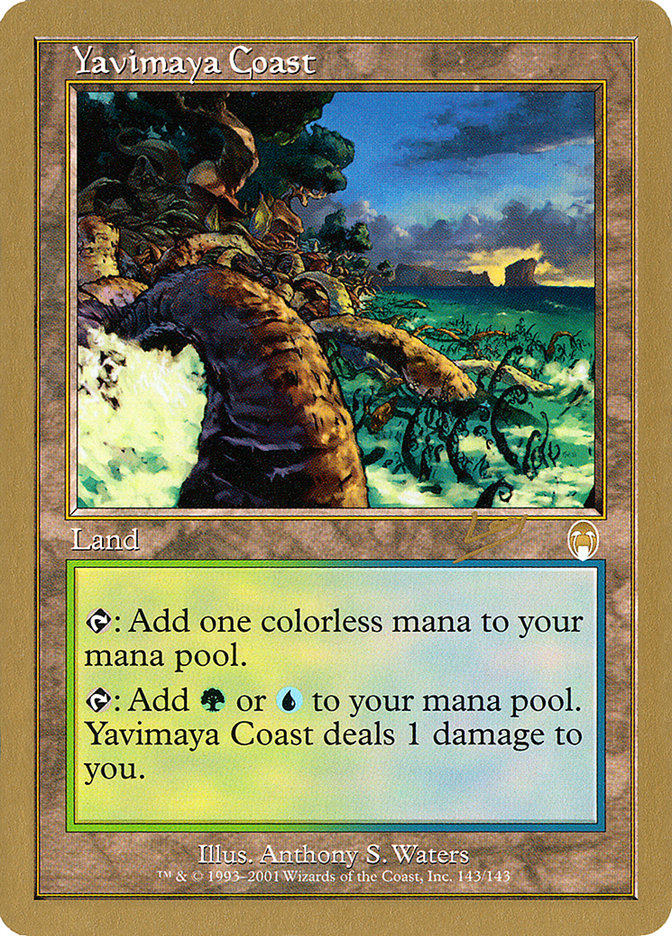 Yavimaya Coast (Raphael Levy) [World Championship Decks 2002] | Good Games Adelaide SA