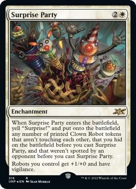 Surprise Party Galaxy Foil 315 (Unfinity)  - Foil | Good Games Adelaide SA