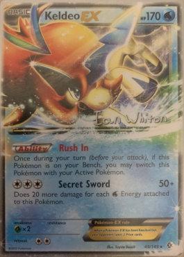Keldeo EX (49/149) (American Gothic - Ian Whiton) [World Championships 2013] | Good Games Adelaide SA