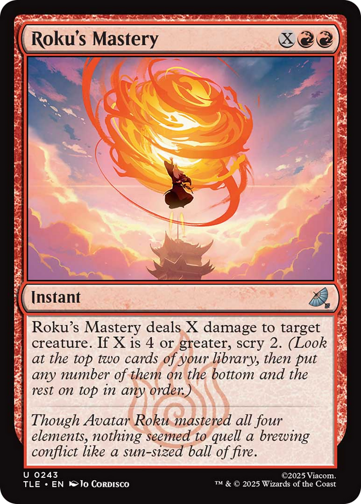 Roku's Mastery [Avatar: The Last Airbender: Eternal-Legal] | Good Games Adelaide SA