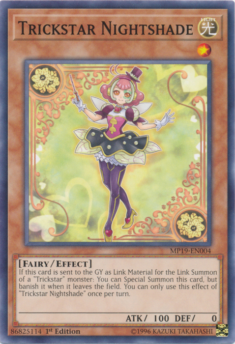 Trickstar Nightshade [MP19-EN004] Common | Good Games Adelaide SA