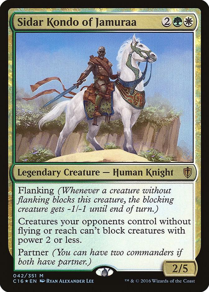 Sidar Kondo of Jamuraa 42 (Commander 2016)  - Foil | Good Games Adelaide SA