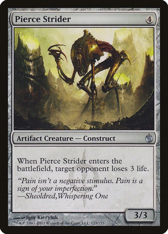 Pierce Strider 123 (Mirrodin Besieged)  - Foil | Good Games Adelaide SA