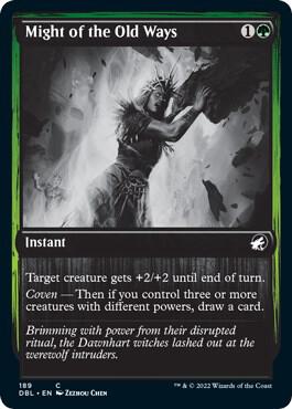 Might of the Old Ways 189 (Innistrad: Double Feature)  | Good Games Adelaide SA