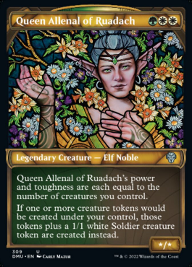 Queen Allenal of Ruadach (Showcase) [Dominaria United] | Good Games Adelaide SA