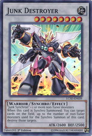Junk Destroyer [LC5D-EN039] Super Rare | Good Games Adelaide SA