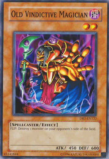 Old Vindictive Magician [DR1-EN122] Common | Good Games Adelaide SA