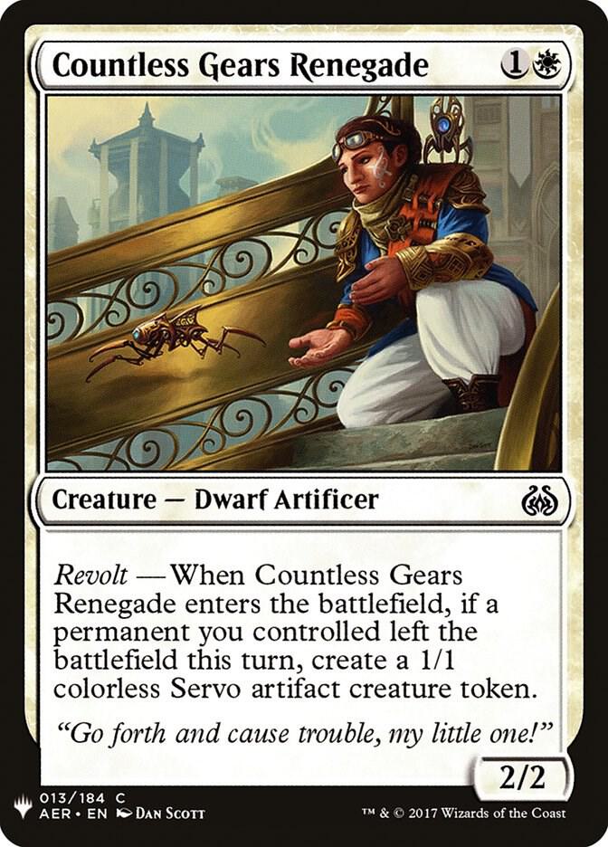 Countless Gears Renegade 13 (The List Reprints)  | Good Games Adelaide SA