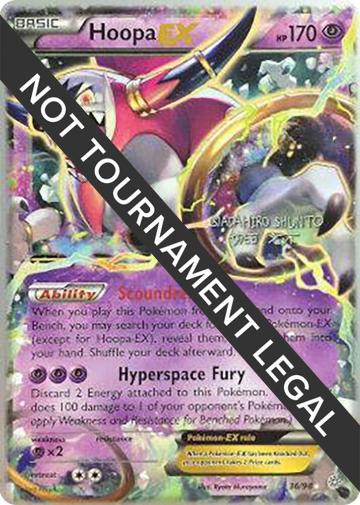 Hoopa EX 2016 Shunto Sadahiro 36/98 (World Championship Decks)  | Good Games Adelaide SA
