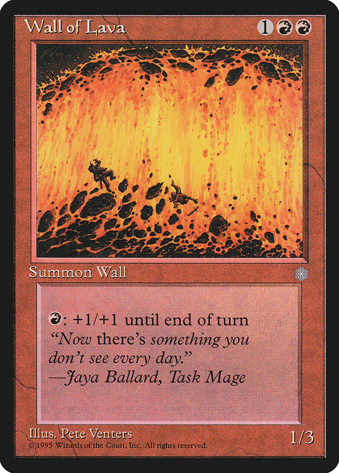 Wall of Lava  (Ice Age)  | Good Games Adelaide SA