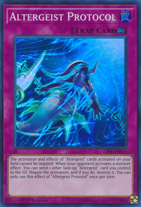 Altergeist Protocol [CIBR-EN071] Super Rare | Good Games Adelaide SA