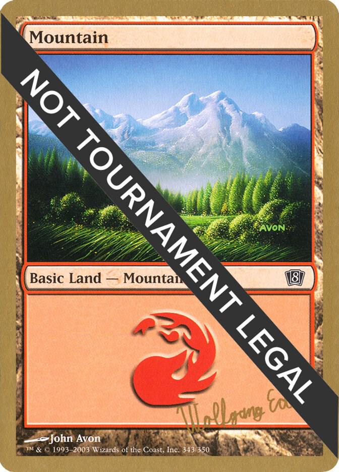 Mountain 343 2003 Wolfgang Eder 8ED  (World Championship Decks)  | Good Games Adelaide SA