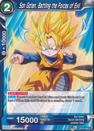 Son Goten, Battling the Forces of Evil [BT12-034] | Good Games Adelaide SA