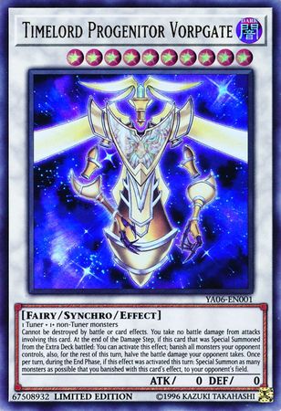 Timelord Progenitor Vorpgate [YA06-EN001] Ultra Rare | Good Games Adelaide SA