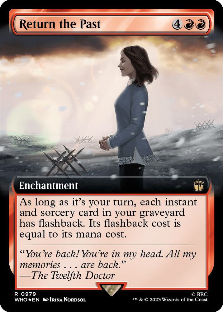 Return the Past 979 (Universes Beyond: Doctor Who)  - Foil | Good Games Adelaide SA