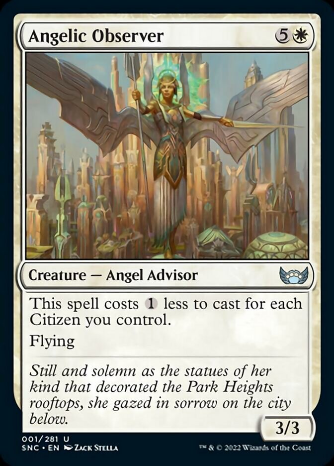 Angelic Observer [Streets of New Capenna] | Good Games Adelaide SA
